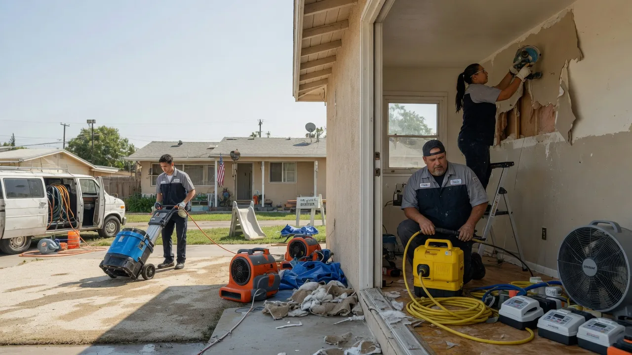 Water Damage Restoration in Burbank, SD near me